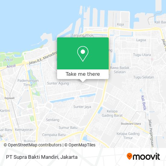 PT Supra Bakti Mandiri map