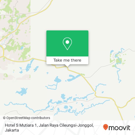 Hotel S Mutiara 1, Jalan Raya Cileungsi-Jonggol map