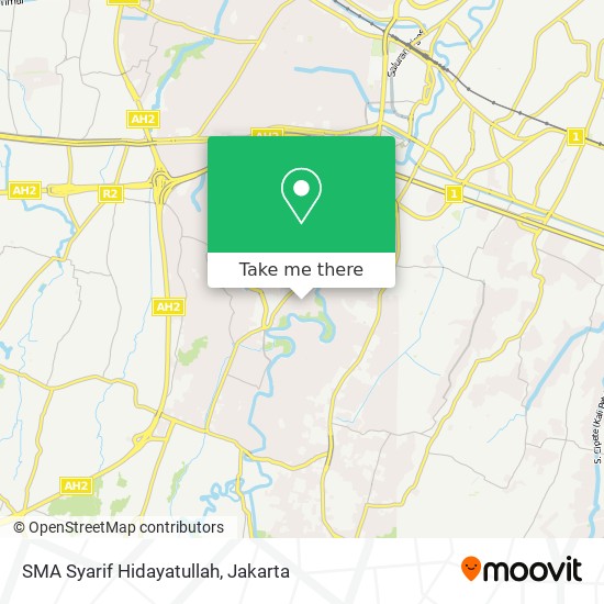 SMA Syarif Hidayatullah map