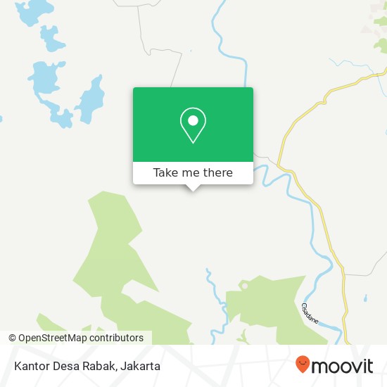 Kantor Desa Rabak map