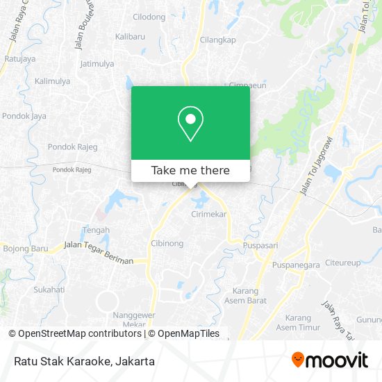 Ratu Stak Karaoke map