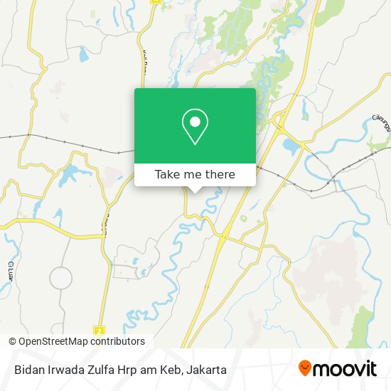 Bidan Irwada Zulfa Hrp am Keb map