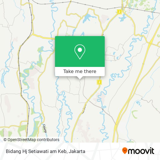 Bidang Hj Setiawati am Keb map