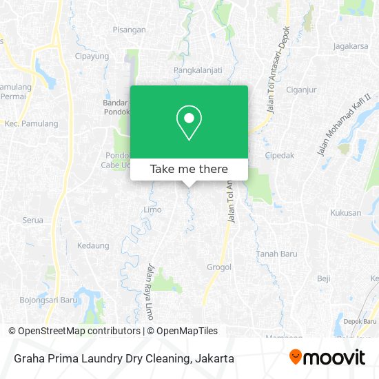 Graha Prima Laundry Dry Cleaning map