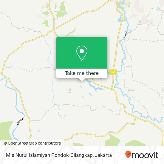 Mis Nurul Islamiyah Pondok-Cilangkap map