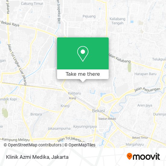 Klinik Azmi Medika map