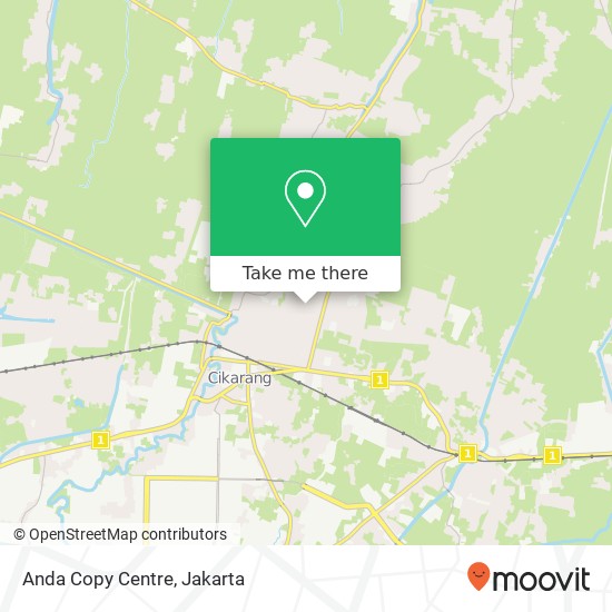 Anda Copy Centre map