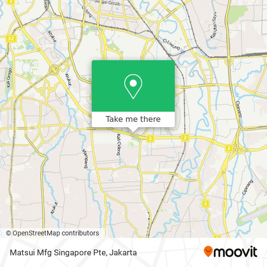Matsui Mfg Singapore Pte map