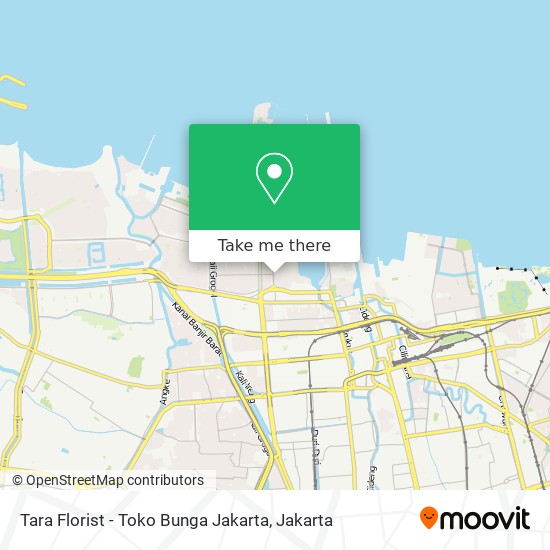 Tara Florist - Toko Bunga Jakarta map