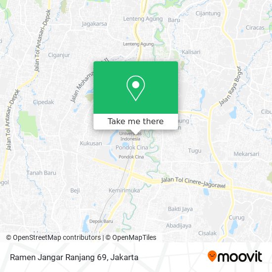 Ramen Jangar Ranjang 69 map