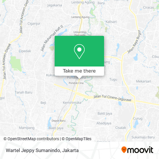 Wartel Jeppy Sumanindo map