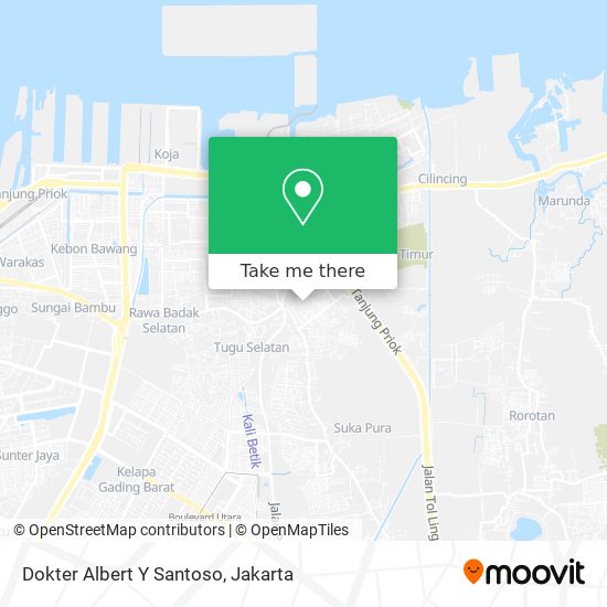 Dokter Albert Y Santoso map