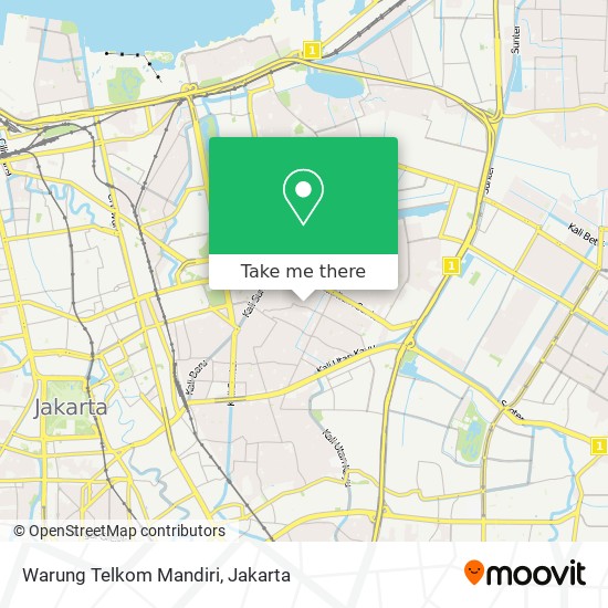 Warung Telkom Mandiri map