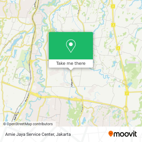 Amie Jaya Service Center map