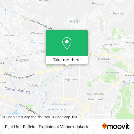 Pijat Urut Refleksi Tradisional Mutiara map