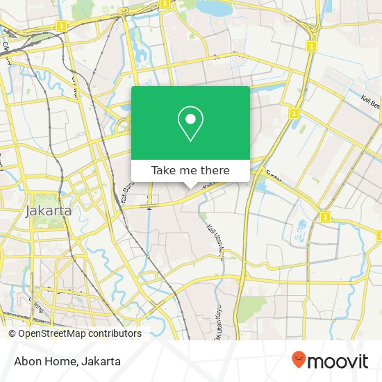 Abon Home, Kemayoran map