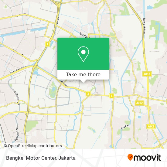 Bengkel Motor Center map