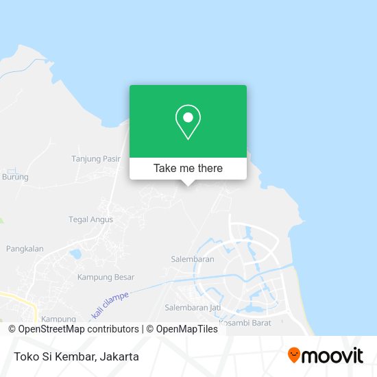 Toko Si Kembar, Jalan Pipa Pertamina Teluknaga map