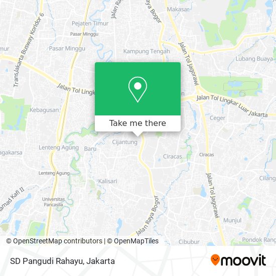 SD Pangudi Rahayu map