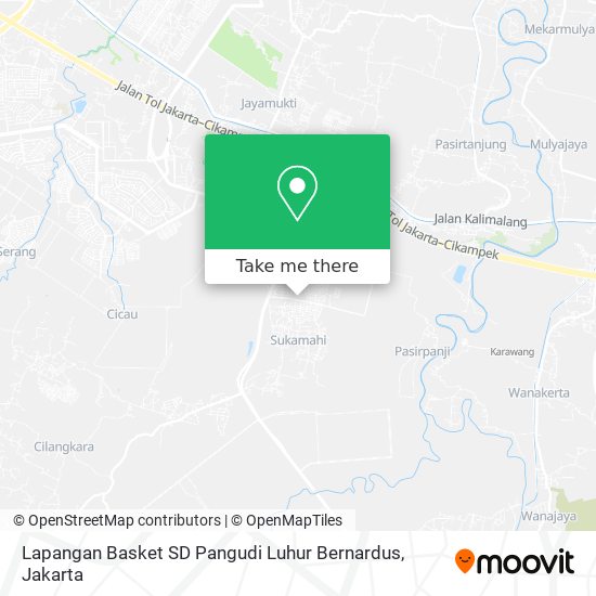 Lapangan Basket SD Pangudi Luhur Bernardus map