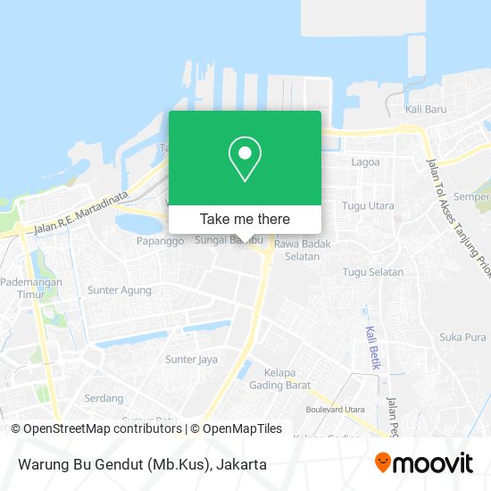 Warung Bu Gendut (Mb.Kus) map