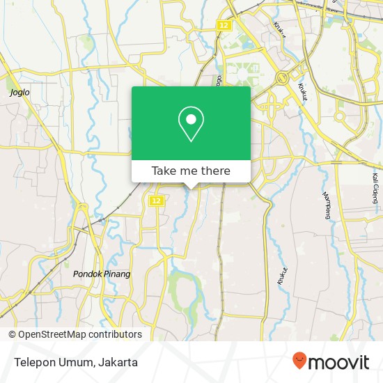 Telepon Umum map