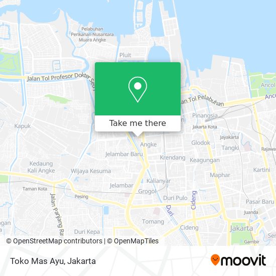 Toko Mas Ayu map