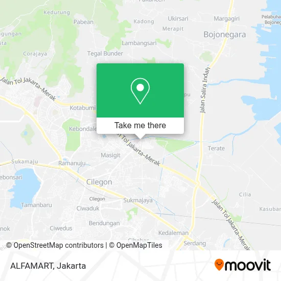 ALFAMART map