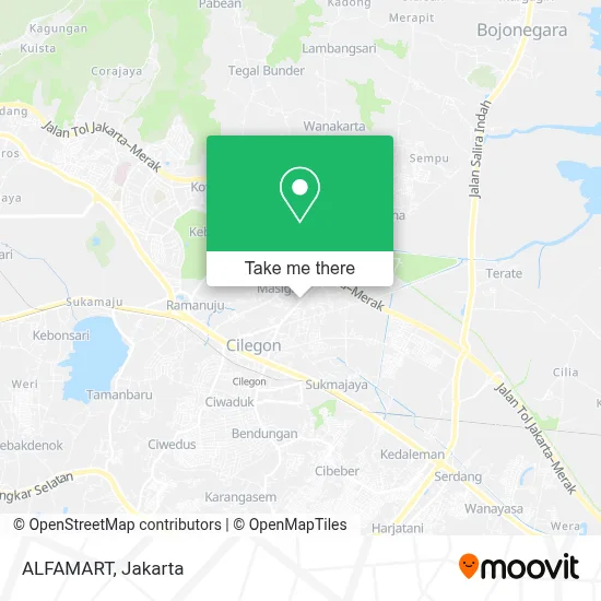 ALFAMART map