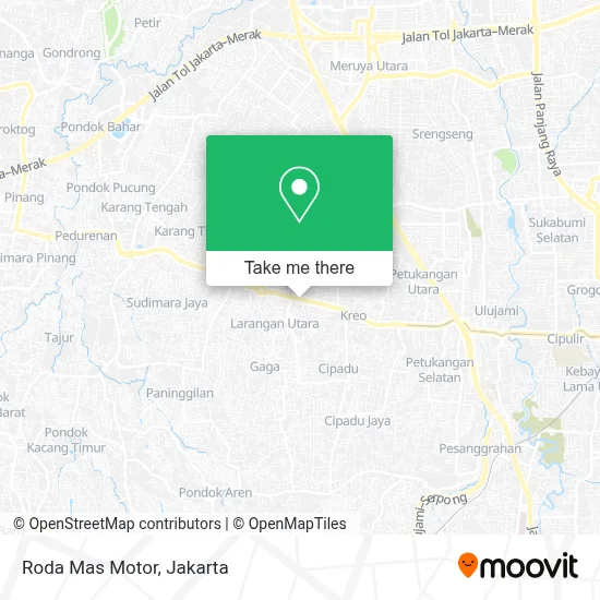 Roda Mas Motor map