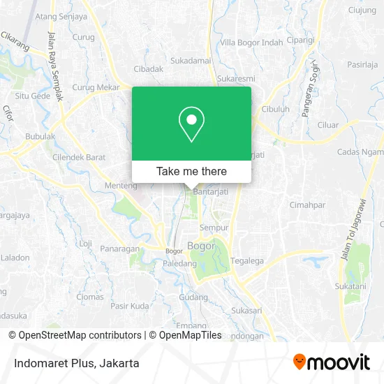 Indomaret Plus map
