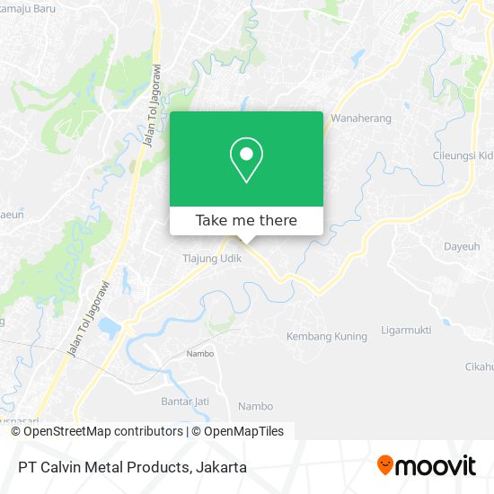 PT Calvin Metal Products map