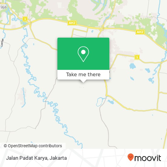 Jalan Padat Karya, Cikupa map