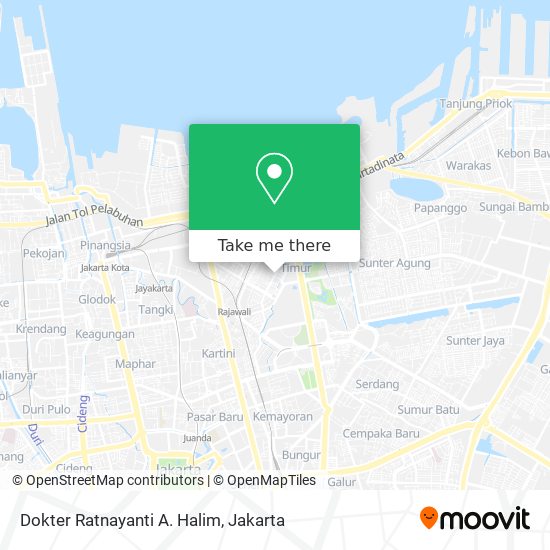Dokter Ratnayanti A. Halim map
