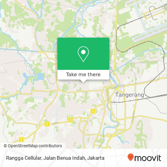 Rangga Cellular, Jalan Benua Indah map