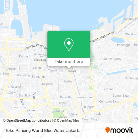 Toko Pancing World Blue Water map