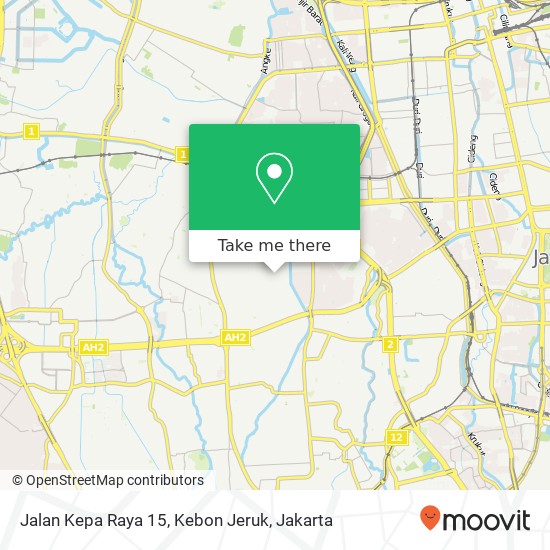 Jalan Kepa Raya 15, Kebon Jeruk map