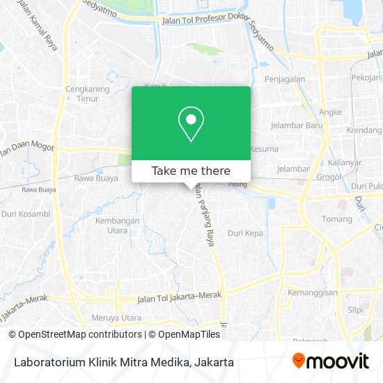 Laboratorium Klinik Mitra Medika map