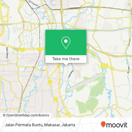 Jalan Permata Buntu, Makasar map