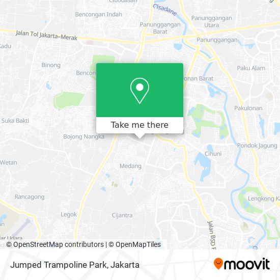 Jumped Trampoline Park map