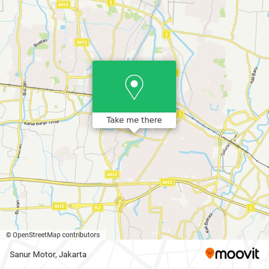 Sanur Motor map