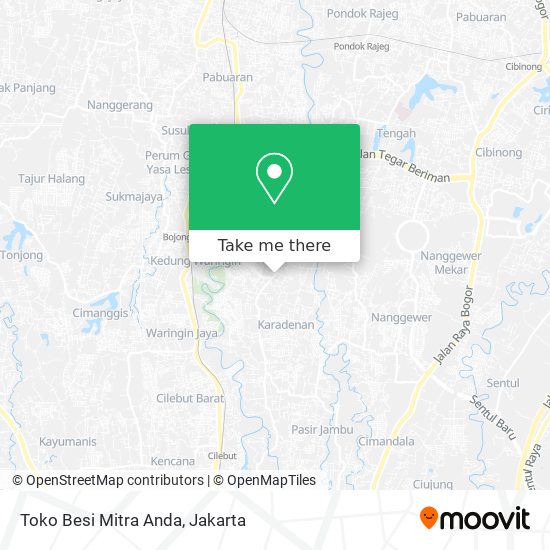 Toko Besi Mitra Anda map