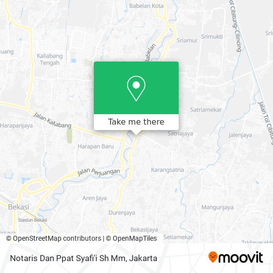 Notaris Dan Ppat Syafi'i Sh Mm map