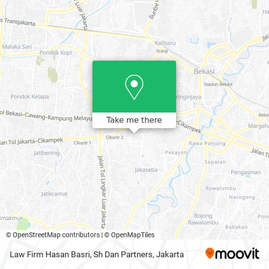 Law Firm Hasan Basri, Sh Dan Partners map