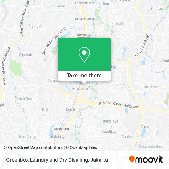 Greenbox Laundry and Dry Cleaning map