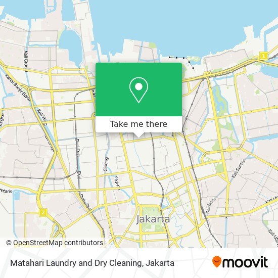 Matahari Laundry and Dry Cleaning map