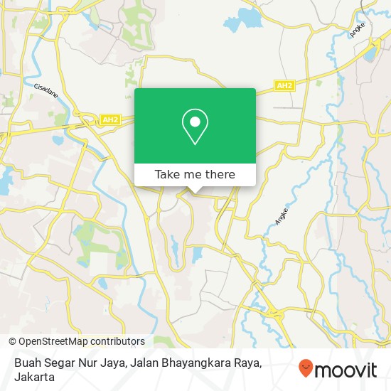 Buah Segar Nur Jaya, Jalan Bhayangkara Raya map