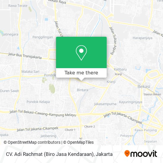 CV. Adi Rachmat (Biro Jasa Kendaraan) map