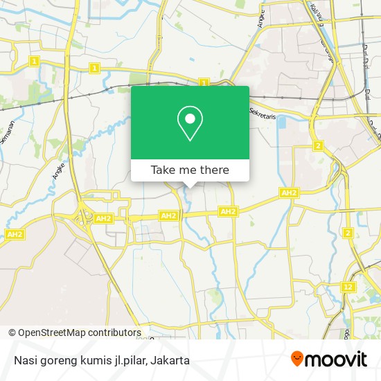 Nasi goreng kumis jl.pilar map