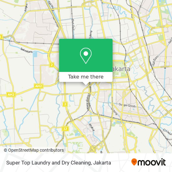 Super Top Laundry and Dry Cleaning map